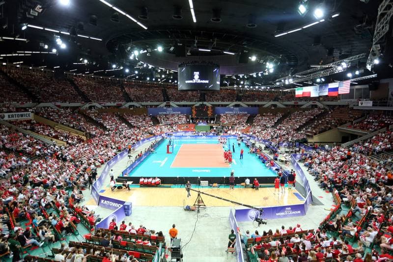 Volleyball. FIVB World League. Poland - Russia. 15.06.2017