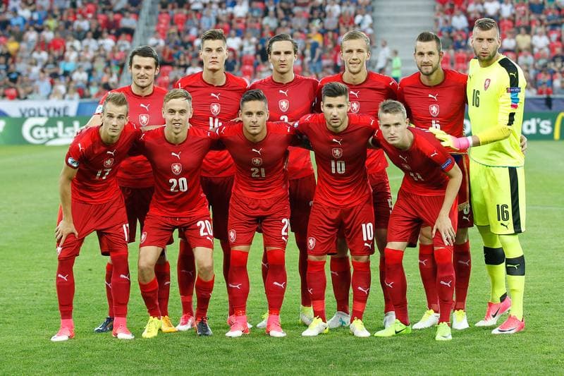 Football. UEFA European U21 Championship. Czech Republic - Denmark. 24.06.2017
