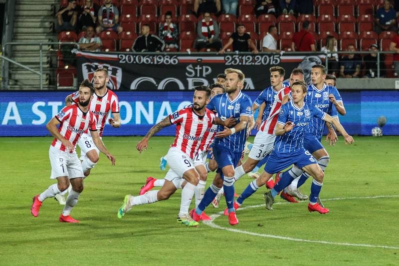 Football. PKO BP Ekstraklasa. Cracovia - Lech Poznan. 15.07.2020