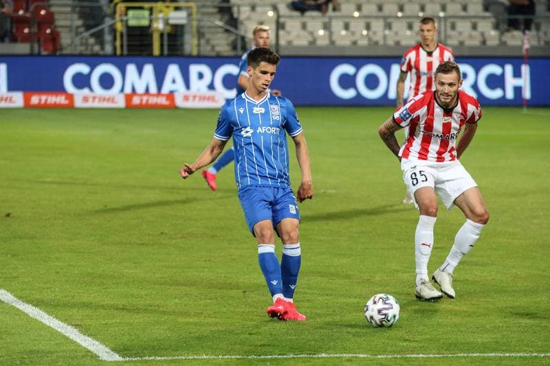 Football. PKO BP Ekstraklasa. Cracovia - Lech Poznan. 15.07.2020