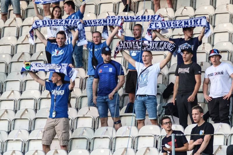 Football. PKO BP Ekstraklasa. Cracovia - Lech Poznan. 15.07.2020