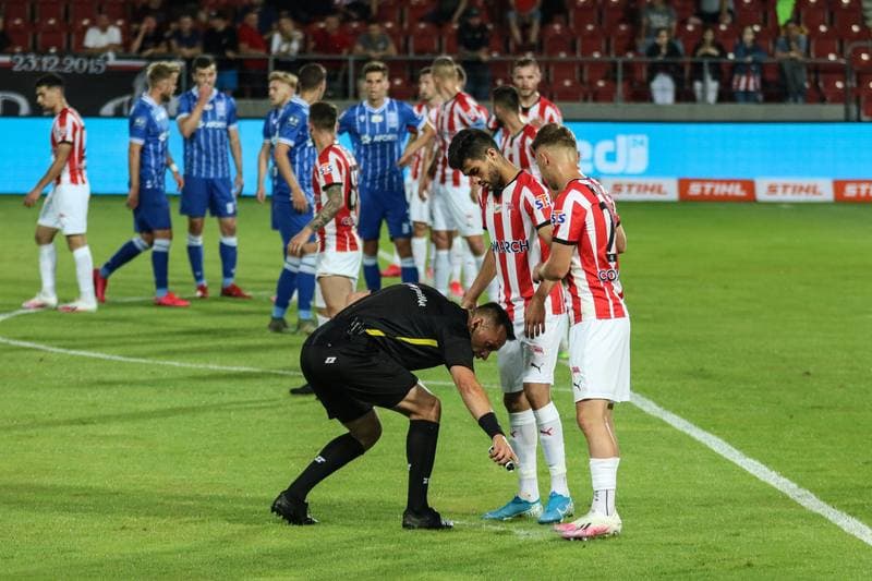 Football. PKO BP Ekstraklasa. Cracovia - Lech Poznan. 15.07.2020