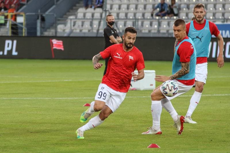 Football. PKO BP Ekstraklasa. Cracovia - Lech Poznan. 15.07.2020