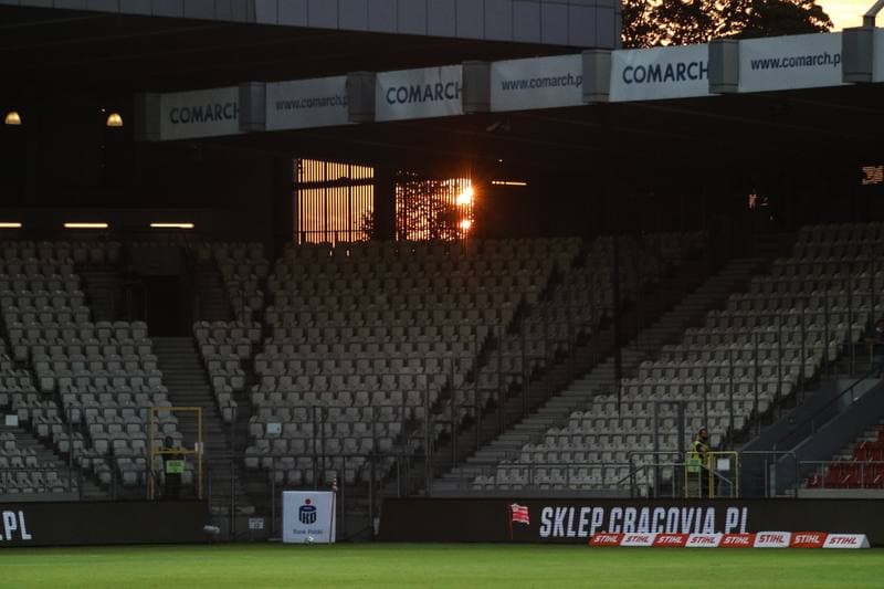Football. PKO BP Ekstraklasa. Cracovia - Lech Poznan. 15.07.2020