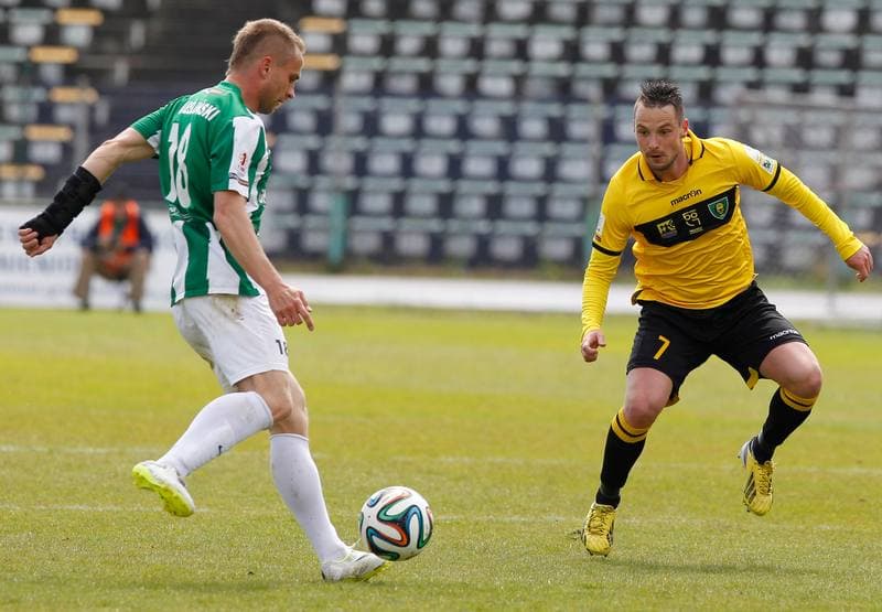 Football. I Liga. Olimpia Grudziadz - GKS Katowice. 17.05.2014
