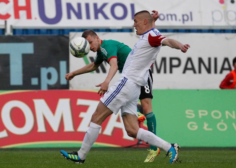 Football. T-Mobile Ekstraklasa. Gornik Zabrze - Legia Warsaw. 18.05.2014