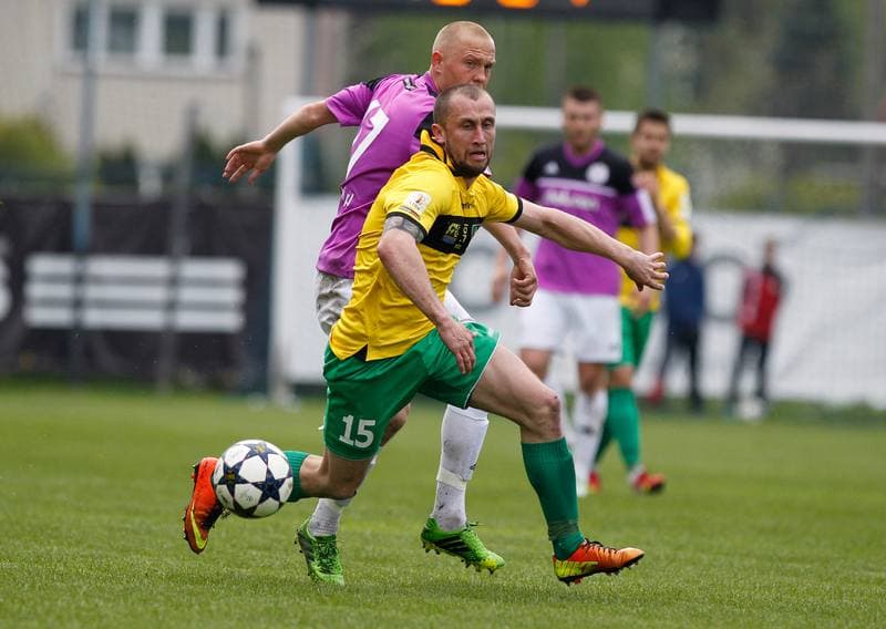 Football. I Liga. Dolcan Zabki - GKS Katowice. 23.04.2014