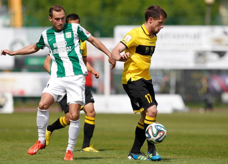 Football. I Liga. Olimpia Grudziadz - GKS Katowice. 17.05.2014