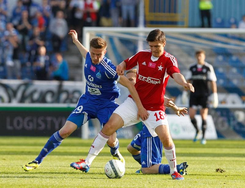 Football. T-Mobile Ekstraklasa. Ruch Chorzow - Wisla Krakow. 19.05.2014