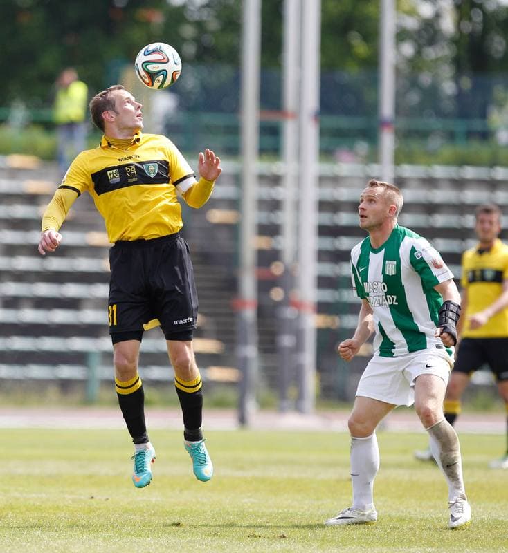 Football. I Liga. Olimpia Grudziadz - GKS Katowice. 17.05.2014