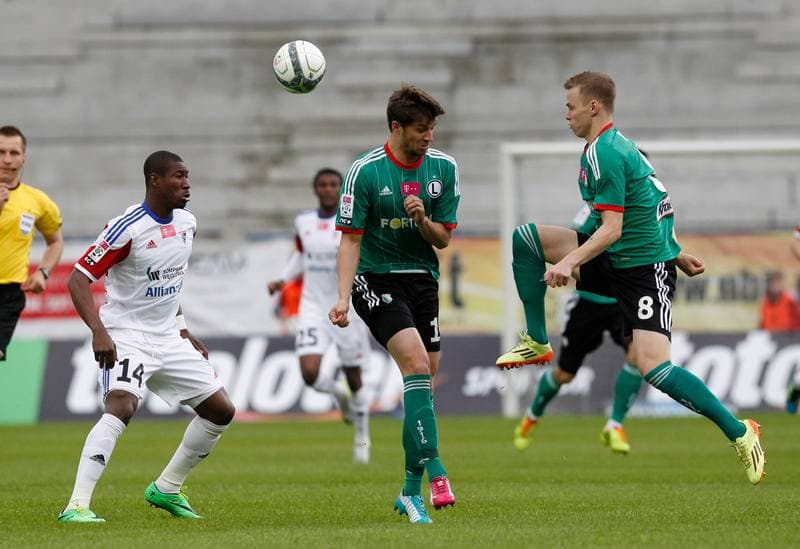 Football. T-Mobile Ekstraklasa. Gornik Zabrze - Legia Warsaw. 18.05.2014