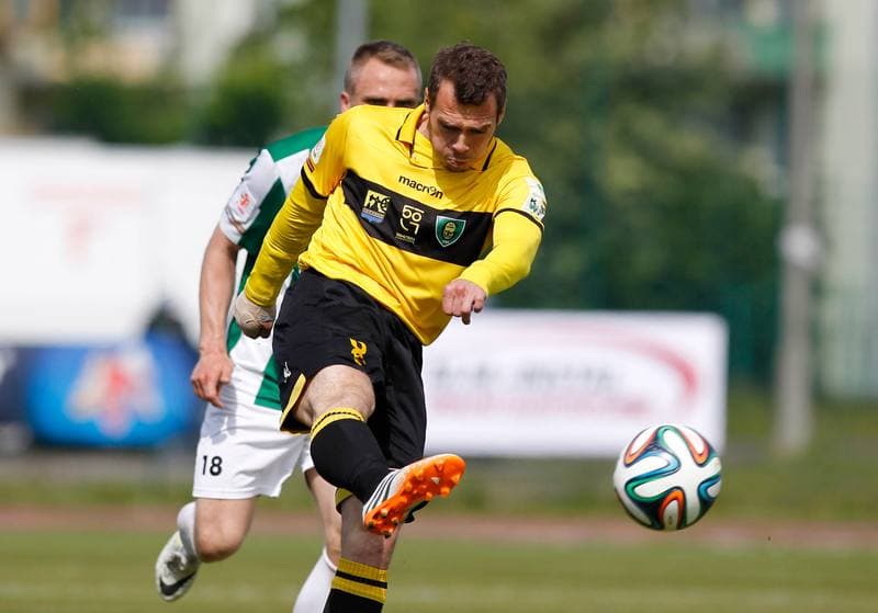 Football. I Liga. Olimpia Grudziadz - GKS Katowice. 17.05.2014