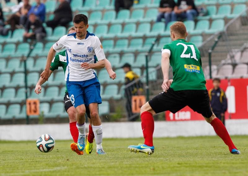 Football. I Liga. GKS Tychy - Flota Swinoujscie. 18.05.2014