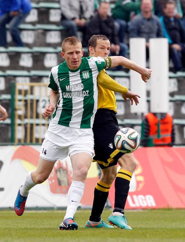 Football. I Liga. Olimpia Grudziadz - GKS Katowice. 17.05.2014
