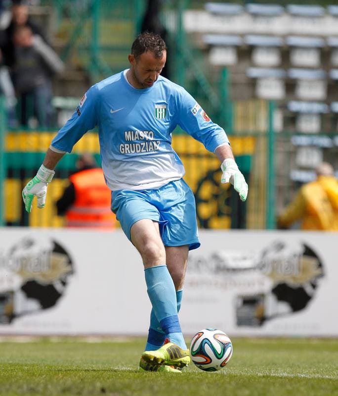 Football. I Liga. Olimpia Grudziadz - GKS Katowice. 17.05.2014
