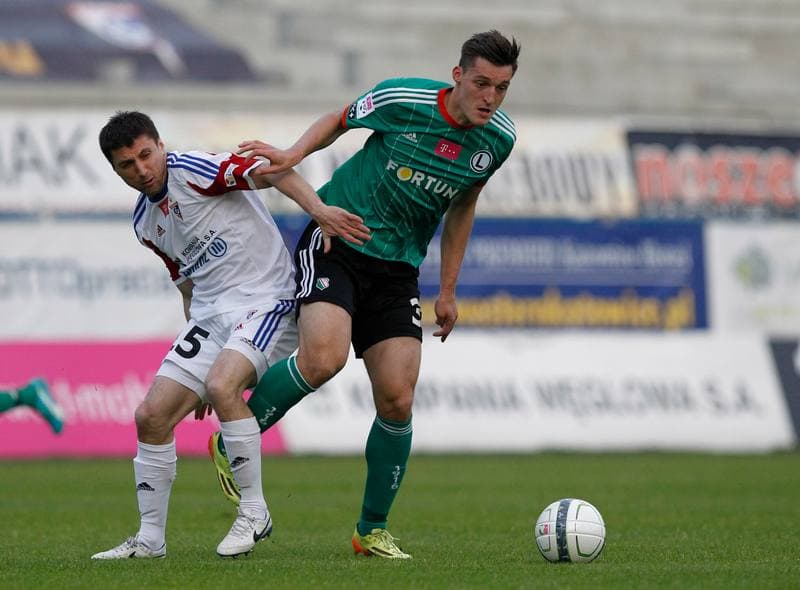 Football. T-Mobile Ekstraklasa. Gornik Zabrze - Legia Warsaw. 18.05.2014