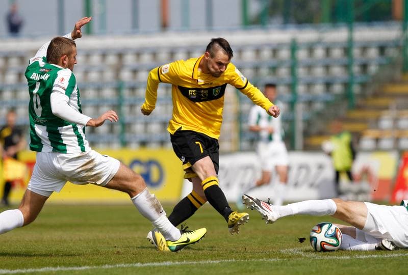 Football. I Liga. Olimpia Grudziadz - GKS Katowice. 17.05.2014