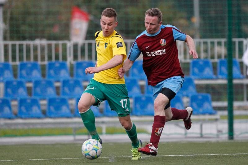 Football. IV Liga. GKS II Katowice - Iskra Pszczyna. 18.04.2014