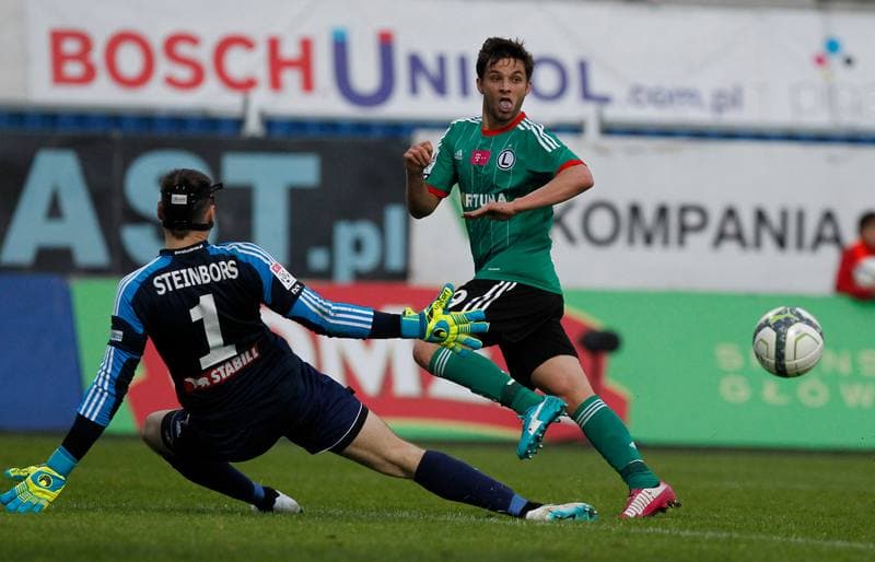 Football. T-Mobile Ekstraklasa. Gornik Zabrze - Legia Warsaw. 18.05.2014