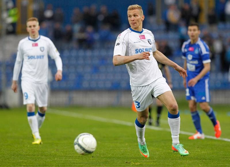 Football. T-Mobile Ekstraklasa. Ruch Chorzow - Zawisza Bydgoszcz. 11.05.2014
