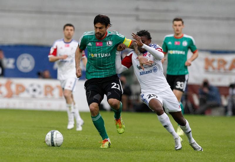 Football. T-Mobile Ekstraklasa. Gornik Zabrze - Legia Warsaw. 18.05.2014