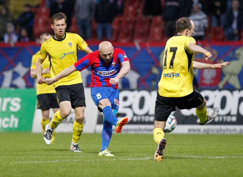 Football. II Liga. Polonia Bytom - Jarota Jarocin. 16.05.2014