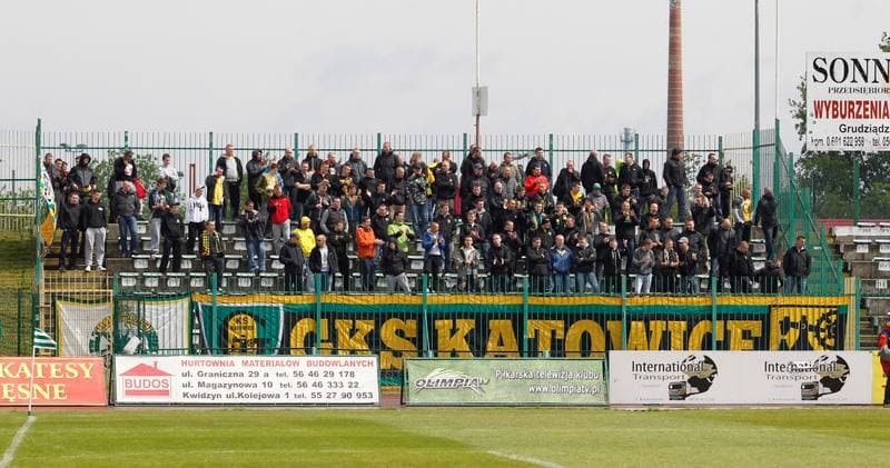 Football. I Liga. Olimpia Grudziadz - GKS Katowice. 17.05.2014
