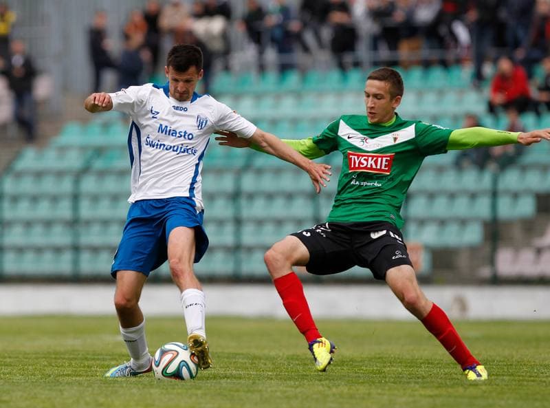 Football. I Liga. GKS Tychy - Flota Swinoujscie. 18.05.2014