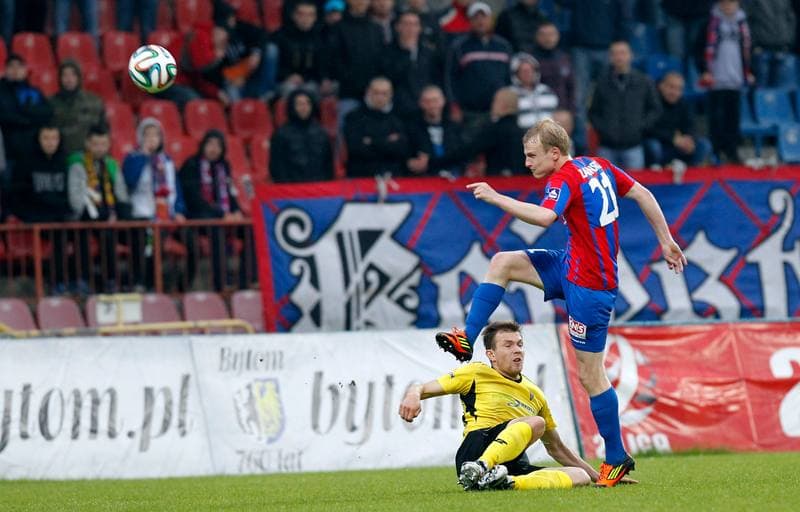 Football. II Liga. Polonia Bytom - Jarota Jarocin. 16.05.2014