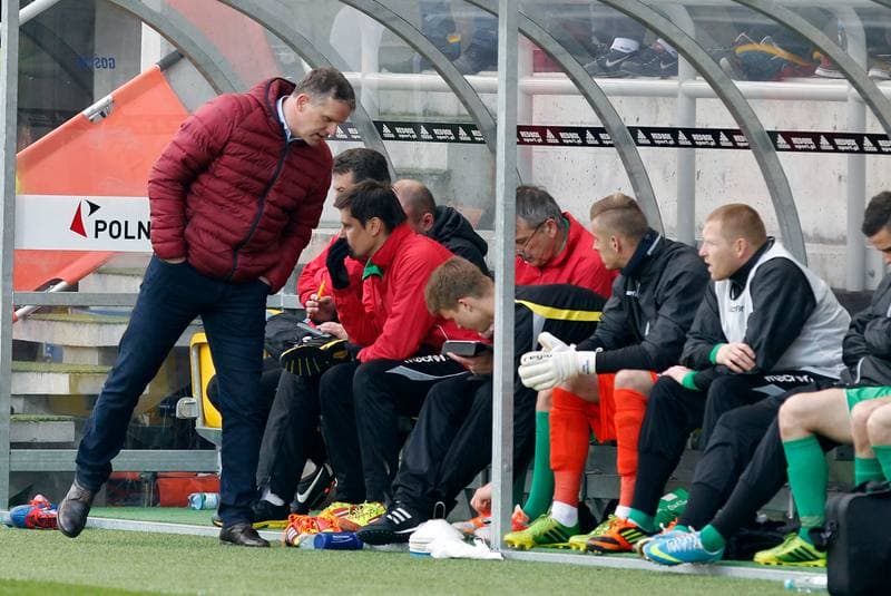 Football. IV Liga. GKS II Katowice - Iskra Pszczyna. 18.04.2014