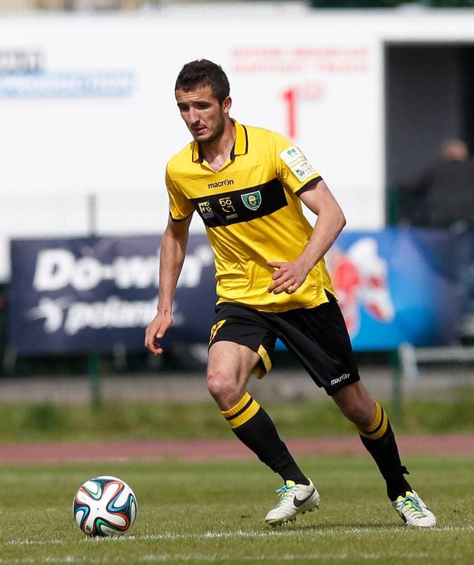 Football. I Liga. Olimpia Grudziadz - GKS Katowice. 17.05.2014