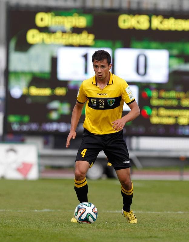 Football. I Liga. Olimpia Grudziadz - GKS Katowice. 17.05.2014