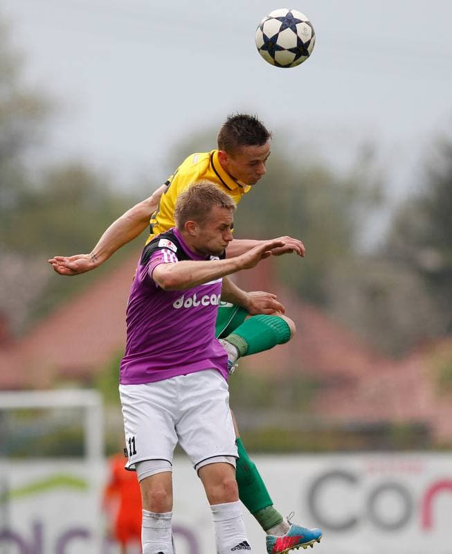 Football. I Liga. Dolcan Zabki - GKS Katowice. 23.04.2014