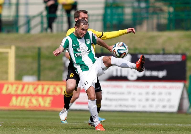 Football. I Liga. Olimpia Grudziadz - GKS Katowice. 17.05.2014
