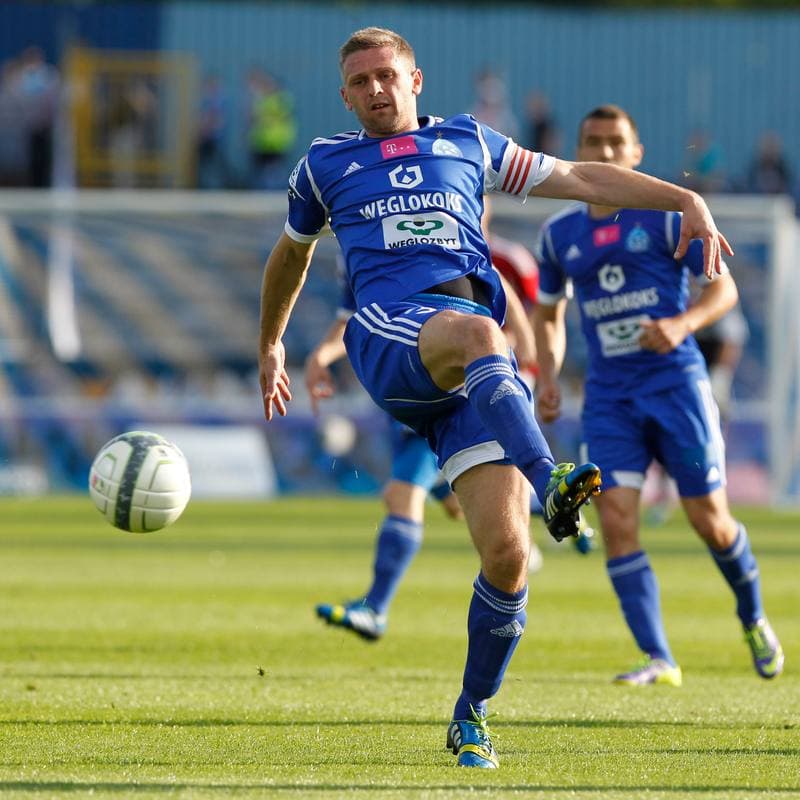 Football. T-Mobile Ekstraklasa. Ruch Chorzow - Wisla Krakow. 19.05.2014
