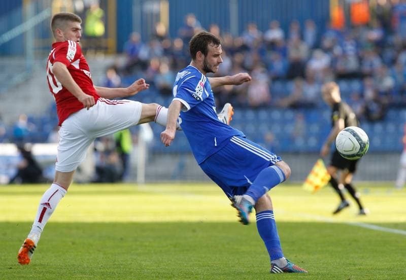 Football. T-Mobile Ekstraklasa. Ruch Chorzow - Wisla Krakow. 19.05.2014