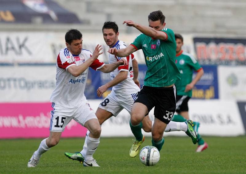 Football. T-Mobile Ekstraklasa. Gornik Zabrze - Legia Warsaw. 18.05.2014