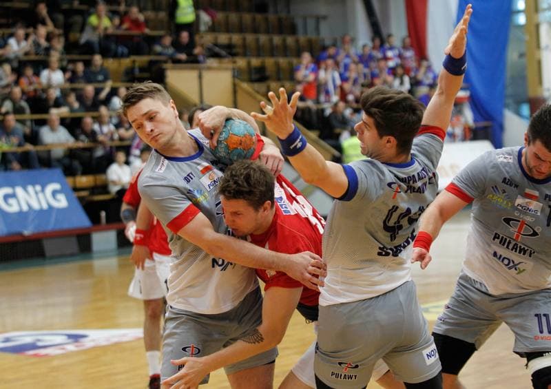 Handball. PGNiG Superliga. Gornik Zabrze - Azoty Pulawy. 18.05.2014