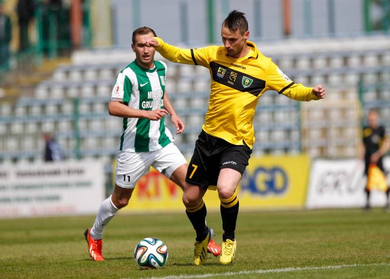 Football. I Liga. Olimpia Grudziadz - GKS Katowice. 17.05.2014