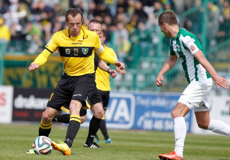 Football. I Liga. Olimpia Grudziadz - GKS Katowice. 17.05.2014
