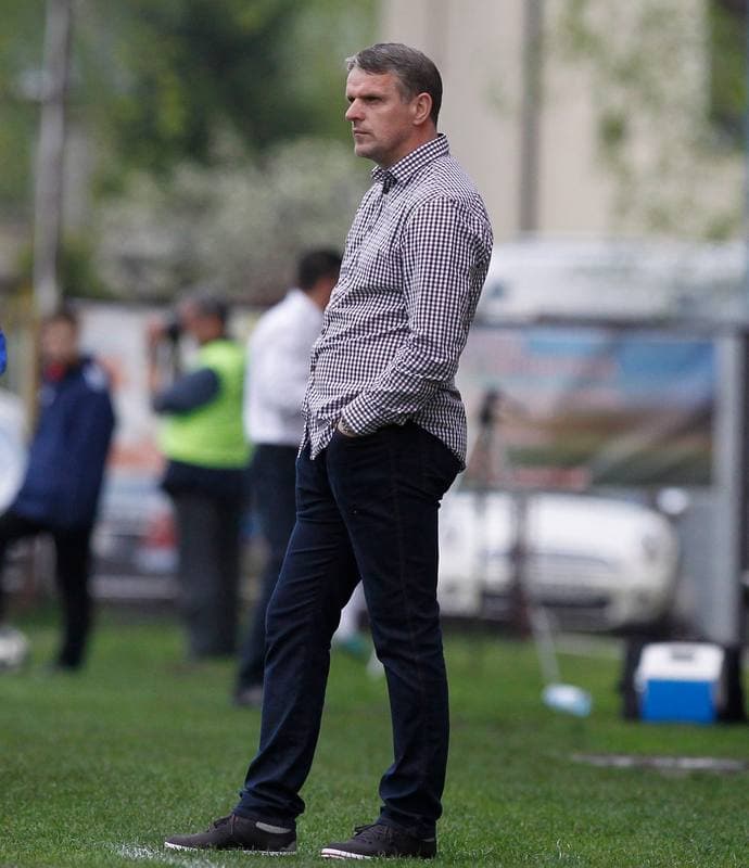 Football. I Liga. Dolcan Zabki - GKS Katowice. 23.04.2014