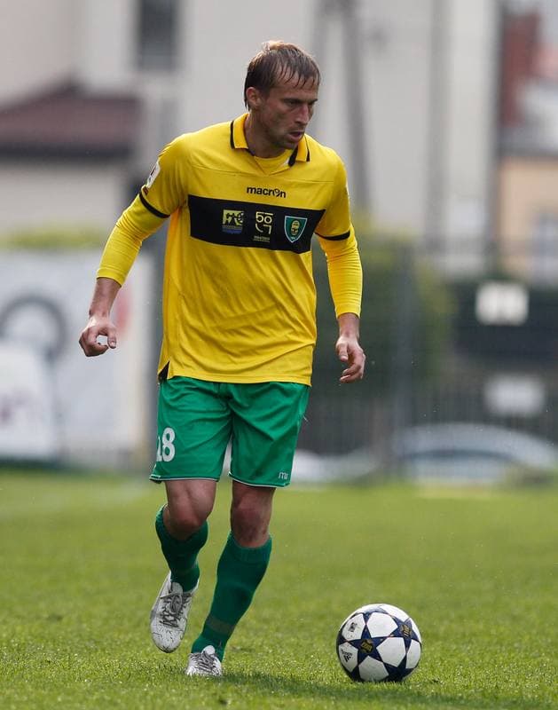 Football. I Liga. Dolcan Zabki - GKS Katowice. 23.04.2014