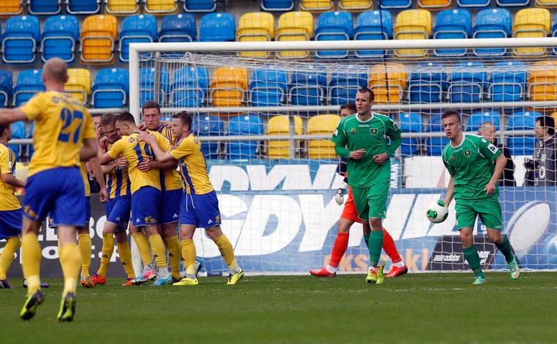 Football. IV Liga. GKS II Katowice - Iskra Pszczyna. 18.04.2014