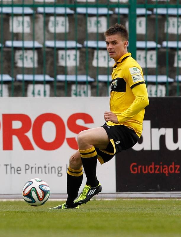 Football. I Liga. Olimpia Grudziadz - GKS Katowice. 17.05.2014