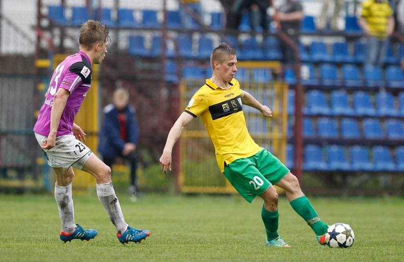 Football. I Liga. Dolcan Zabki - GKS Katowice. 23.04.2014