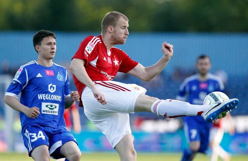 Football. T-Mobile Ekstraklasa. Ruch Chorzow - Wisla Krakow. 19.05.2014