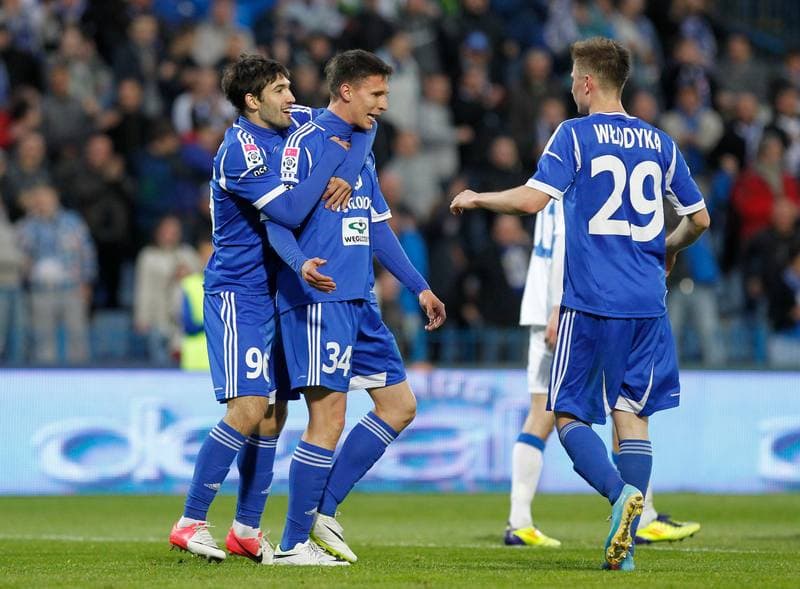 Football. T-Mobile Ekstraklasa. Ruch Chorzow - Zawisza Bydgoszcz. 11.05.2014