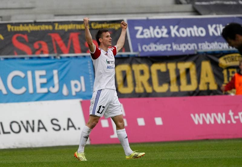 Football. T-Mobile Ekstraklasa. Gornik Zabrze - Legia Warsaw. 18.05.2014