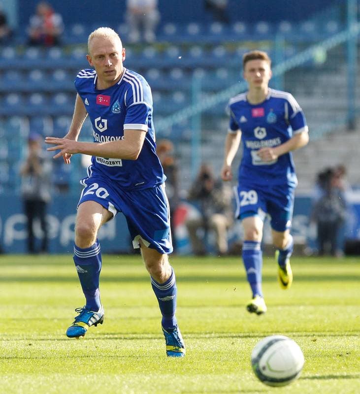 Football. T-Mobile Ekstraklasa. Ruch Chorzow - Wisla Krakow. 19.05.2014