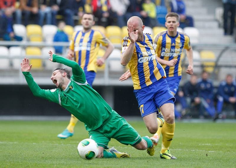 Football. IV Liga. GKS II Katowice - Iskra Pszczyna. 18.04.2014